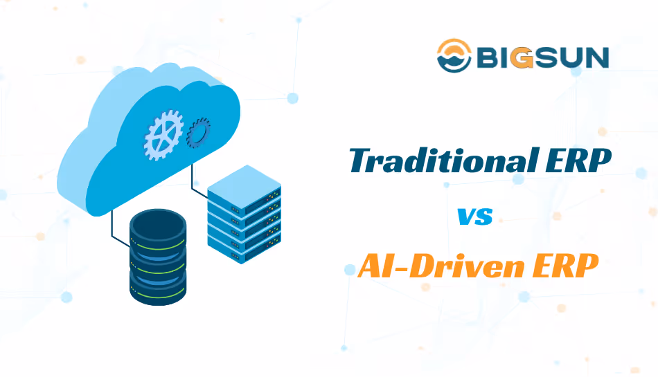 ai powered erp vs traditional erp