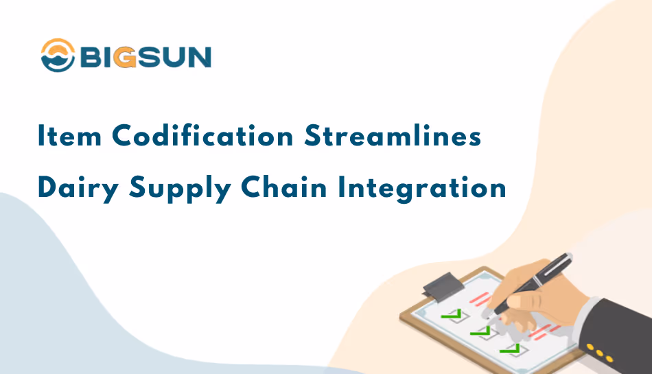 benefits of item codification in dairy inventory management