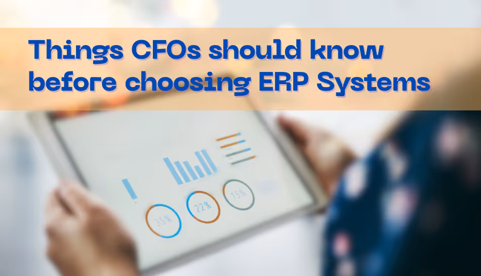 cfo checklist for erp
