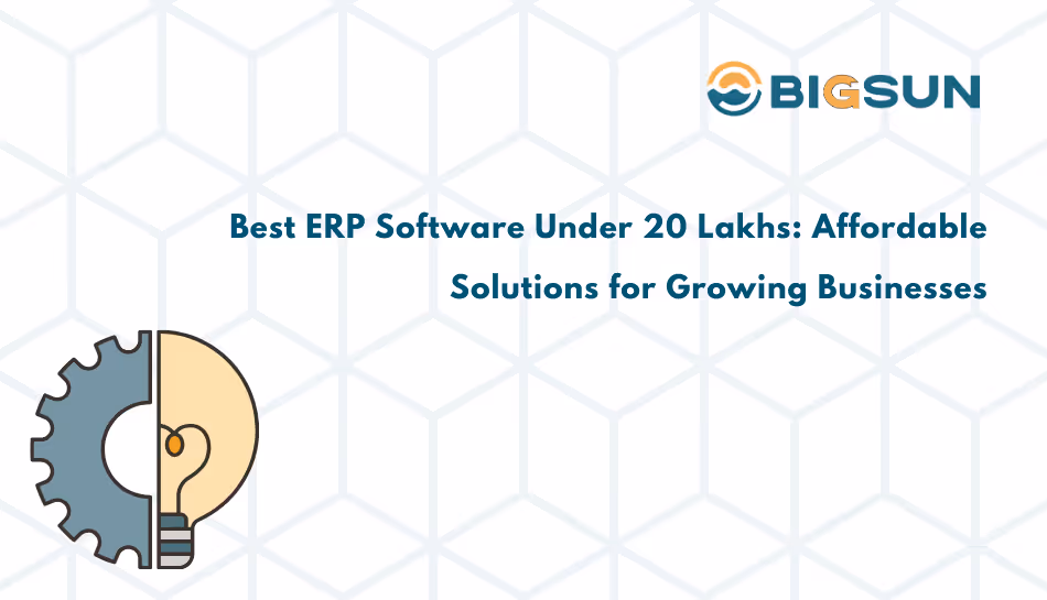 erp software under 20 lakhs