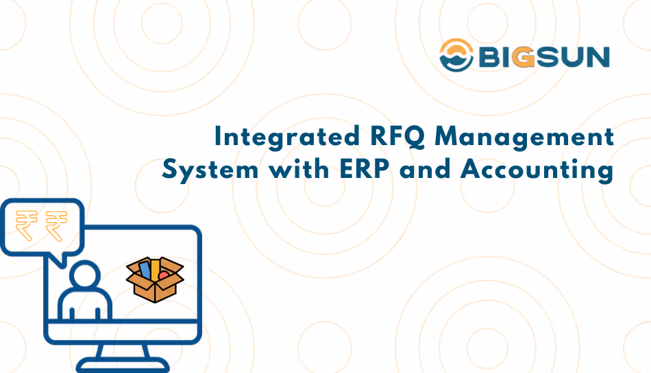 rfq management system integration with erp