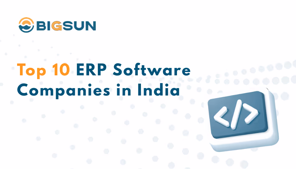 top 20 erp software comapanies in india