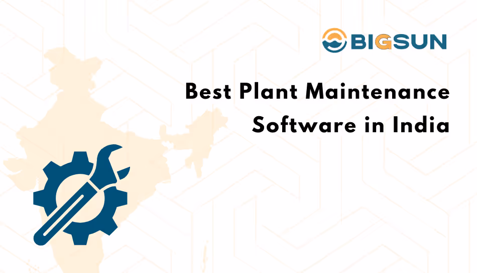 best plant maintenance software in india