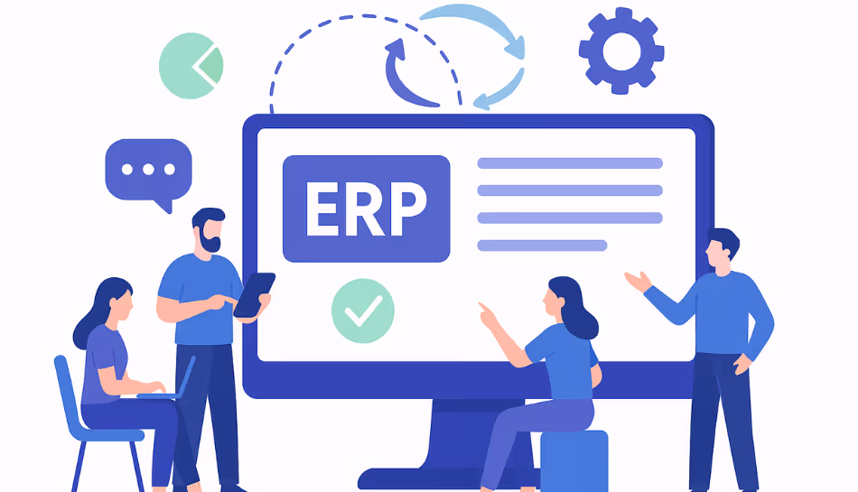 how erp software enhances team communication