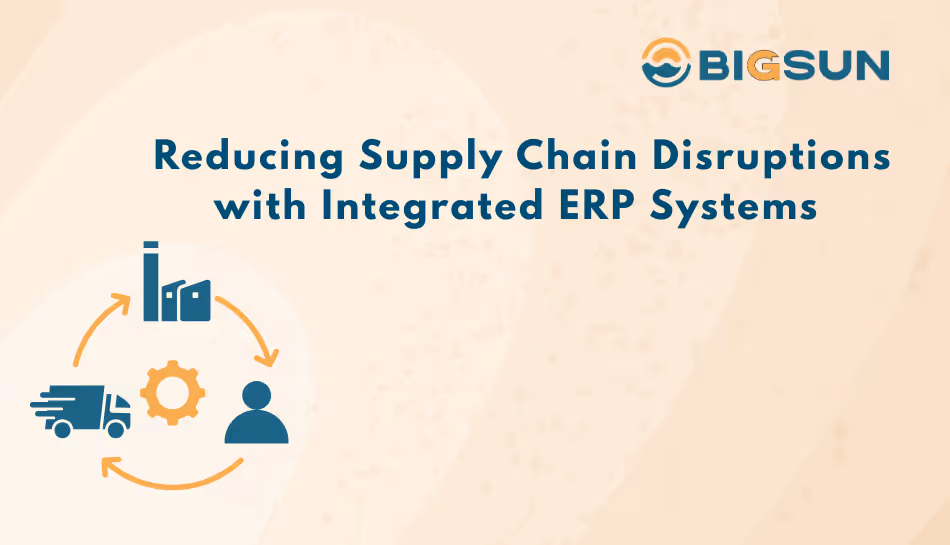supply chain disruption risk management erp