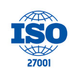 ISO 27001 information security certification badge